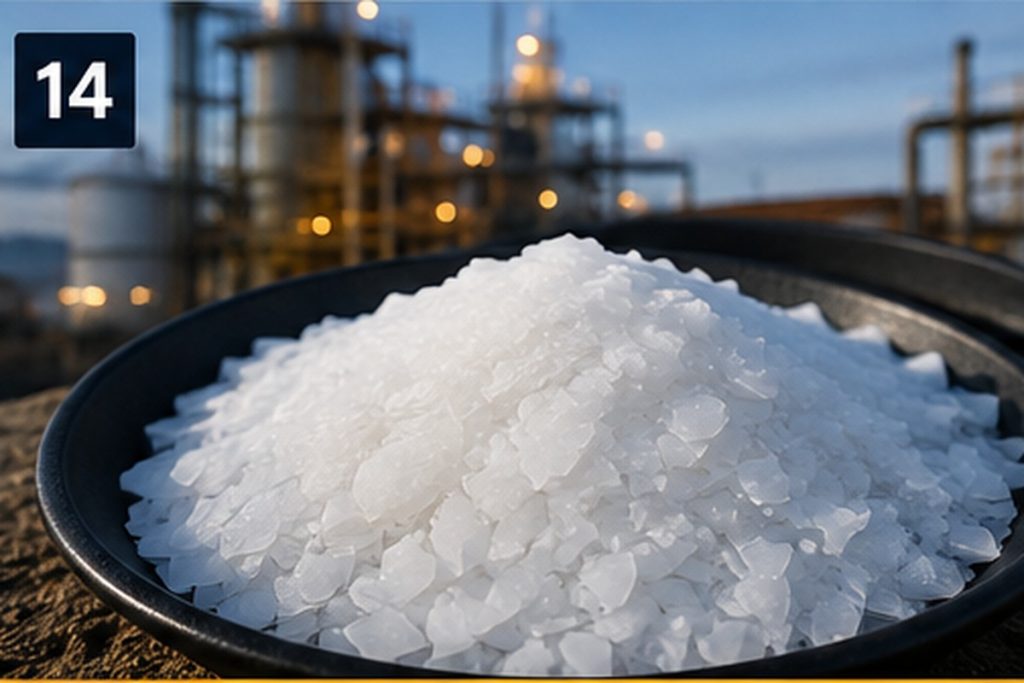 Mining process team reviewing caustic soda supply and pH control requirements at a gold processing plant